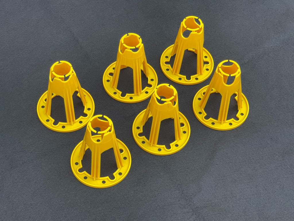 dual plastic rebar stands - 4-1/4 inch  or 4-3/4 inch