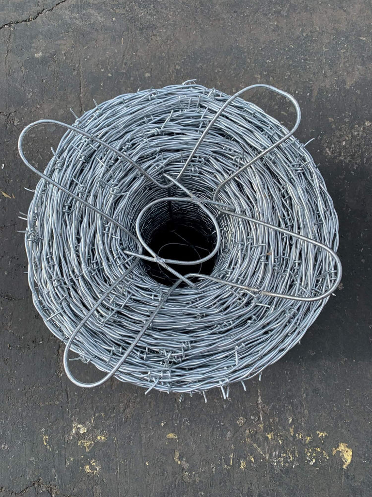 heavy duty 77 lb barbed wire roll