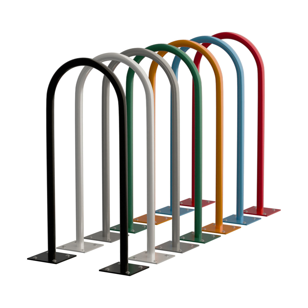 Outdoor Bike Rack | U Bike Rack, In Ground, Commercial - Sandbaggy