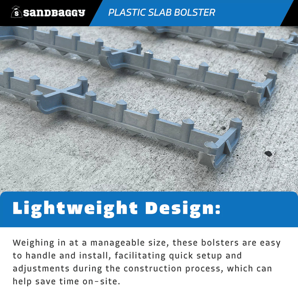 plastic slab bolster