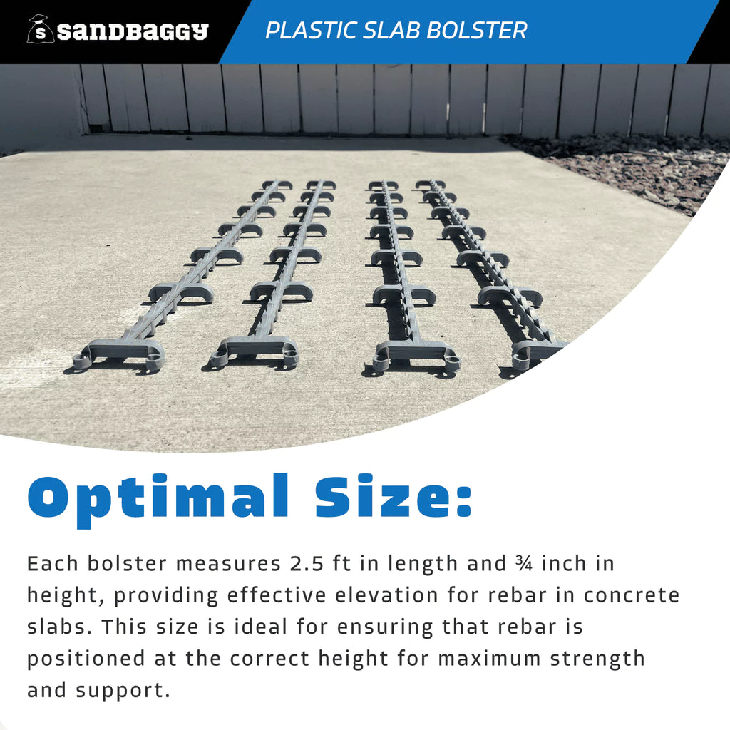 plastic slab bolster