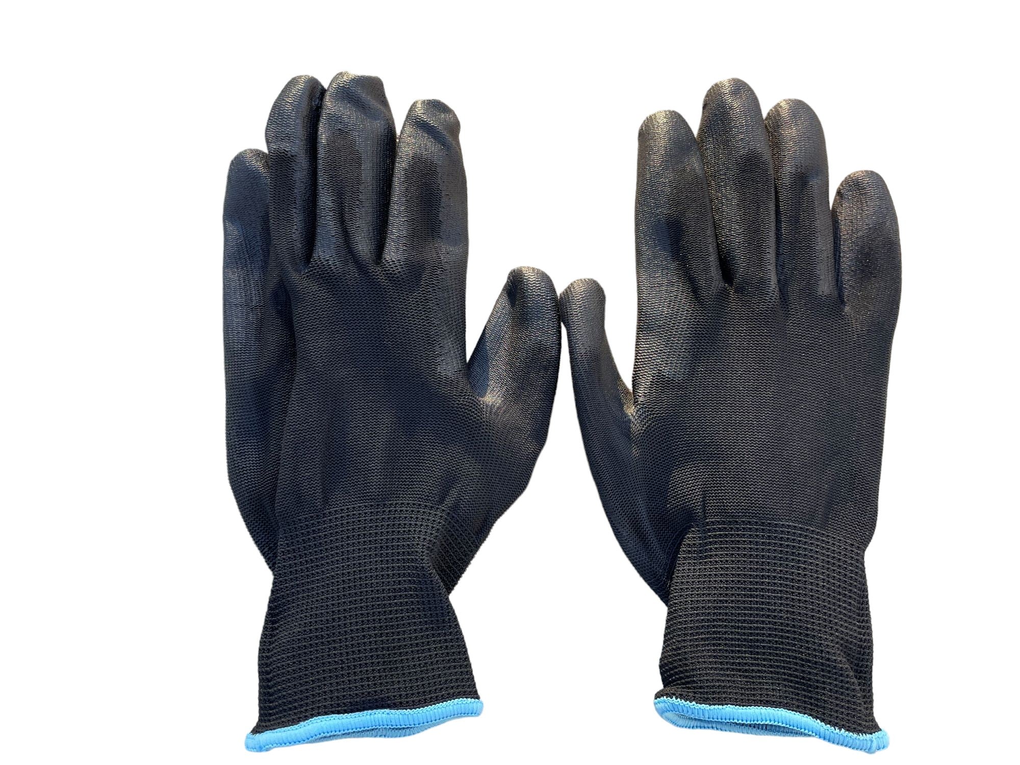 puky handschuhe Polyurethane (PU) Coated Gloves - All Purpose Work Gloves (Medium / Large, Unisex) - 1 Pair