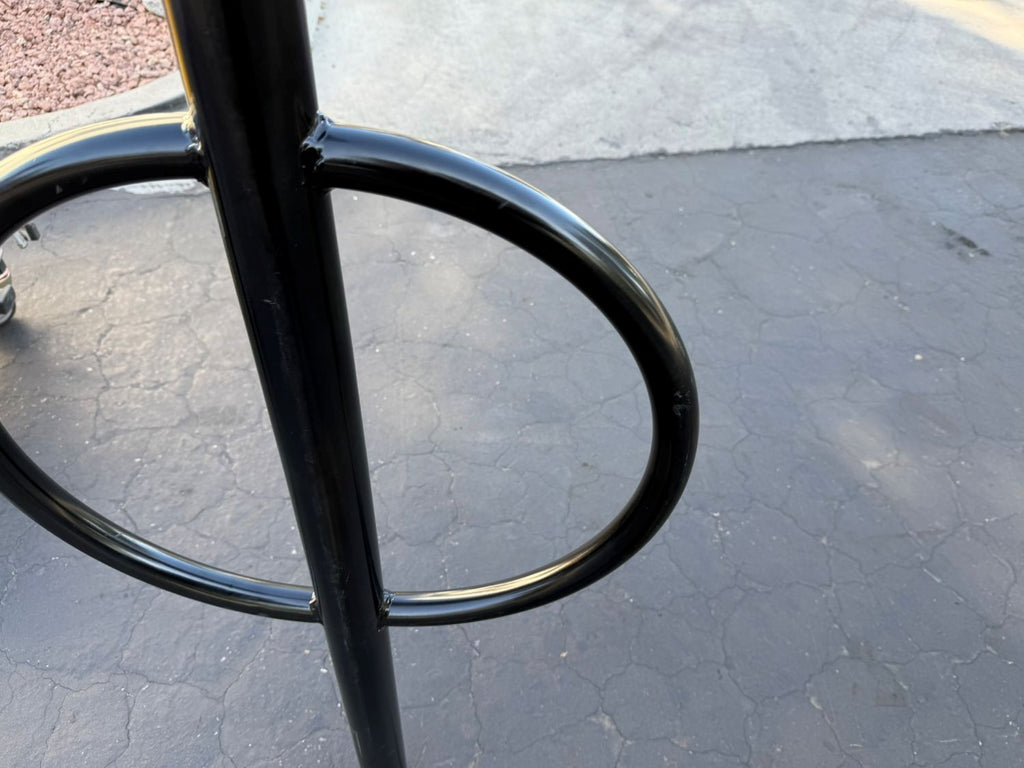 commercial post and ring bike rack - in ground