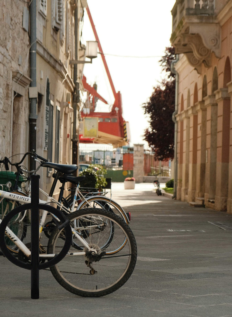 Commercial Post and Ring Bike Rack - In Ground (2 Bike Capacity)