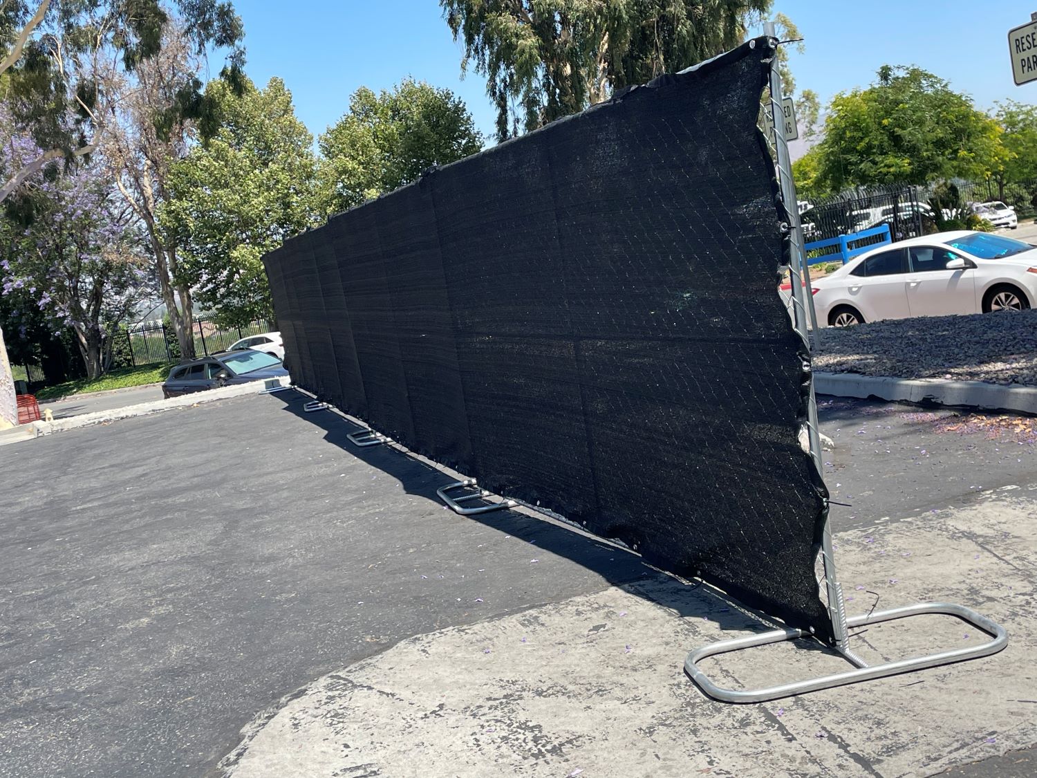 black fence tarp Chain Link Fence Privacy Screen