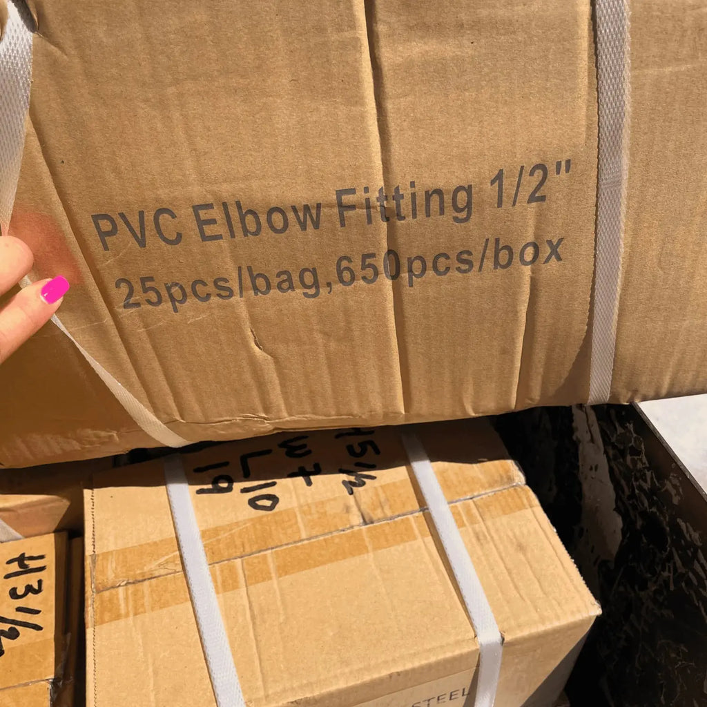 1/2 pvc fittings package