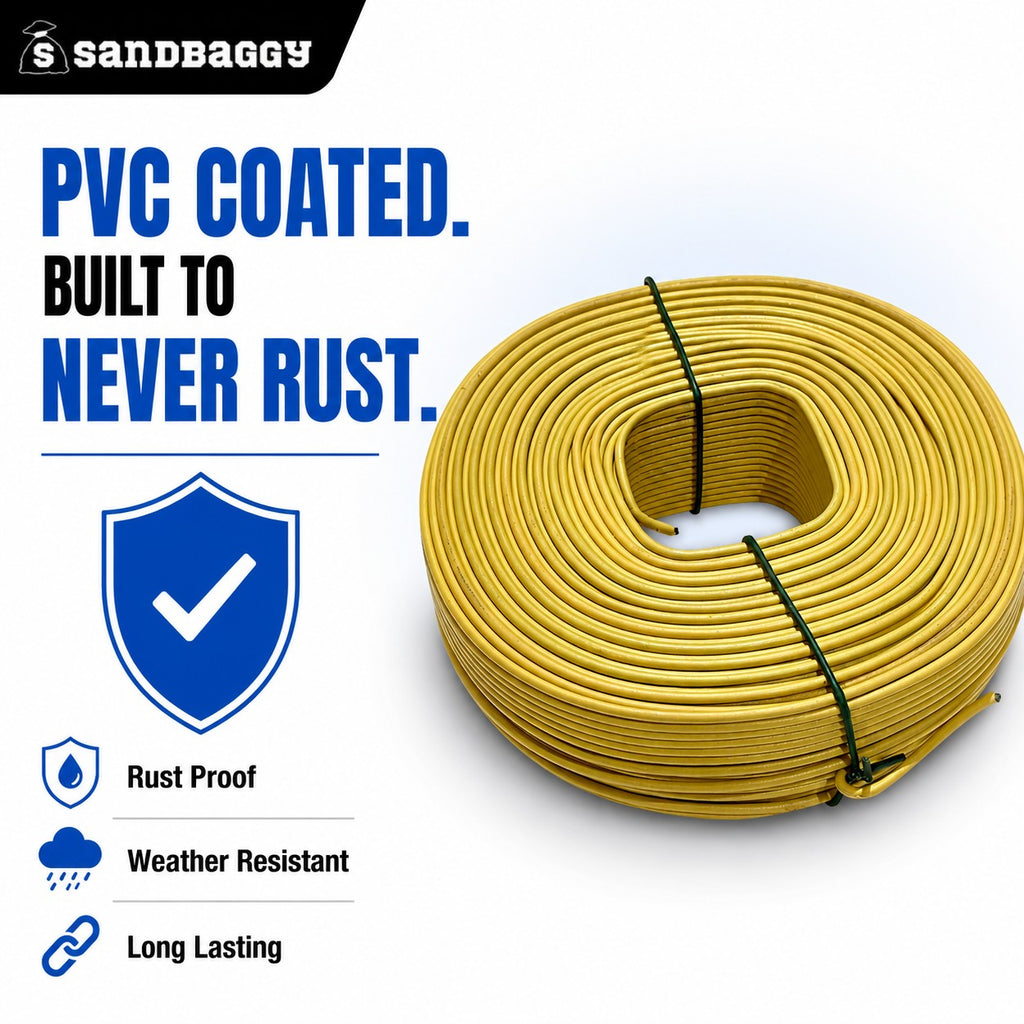 plastic coated wire