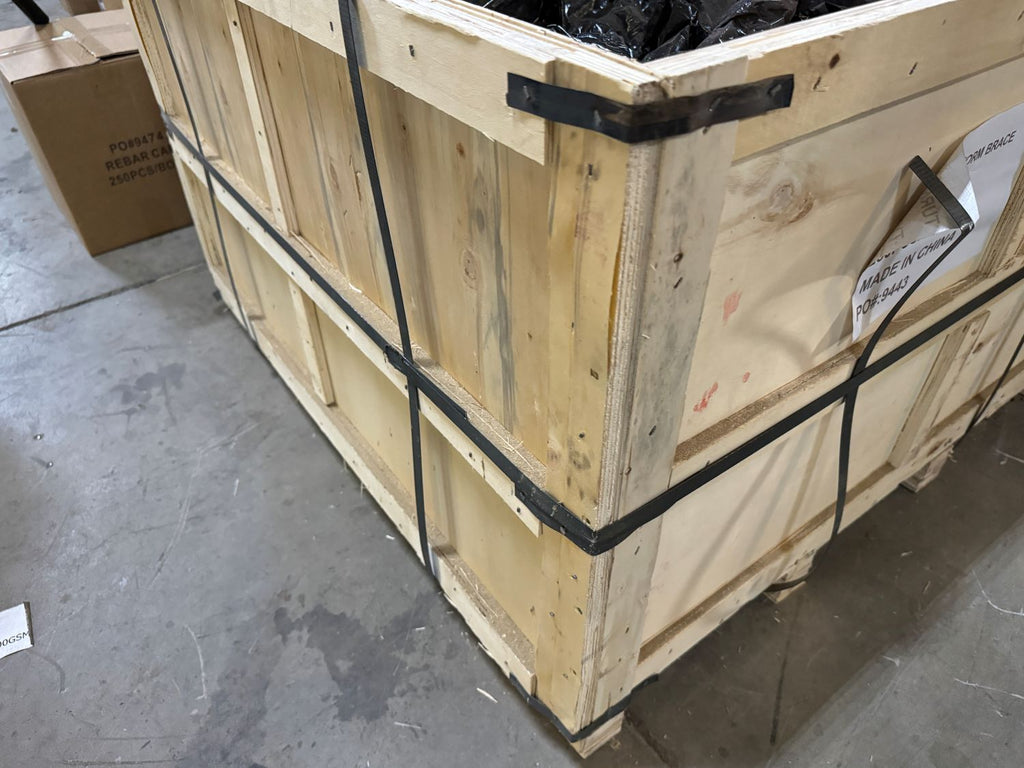 Durable Recycled Wood Crates (40" x 40" x 26") – 3000 lbs Weight Capacity