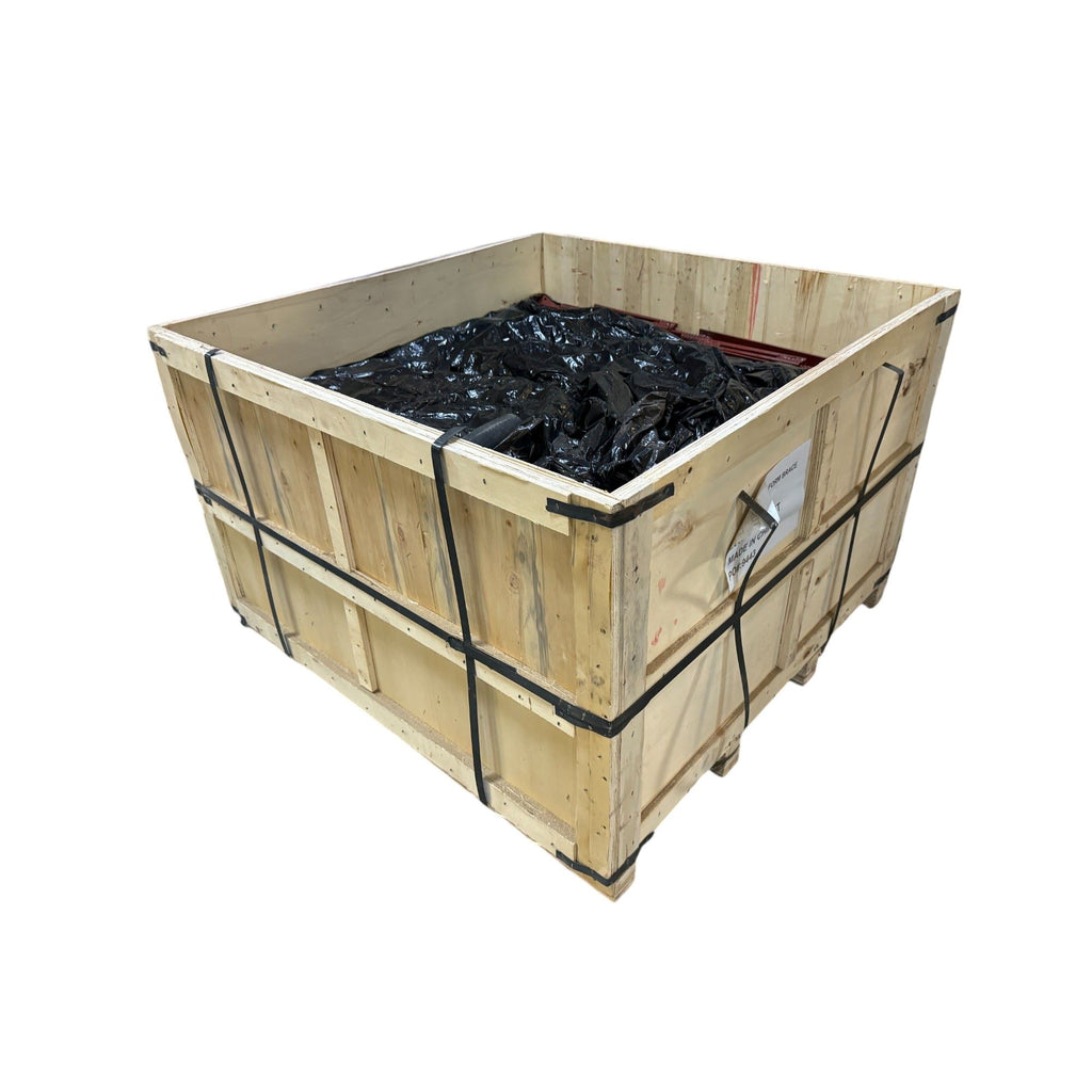 40" x 40" x 26" recycled wood shipping crates