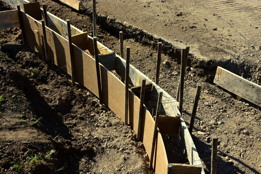 steel concrete formwork stakes no nail holes 