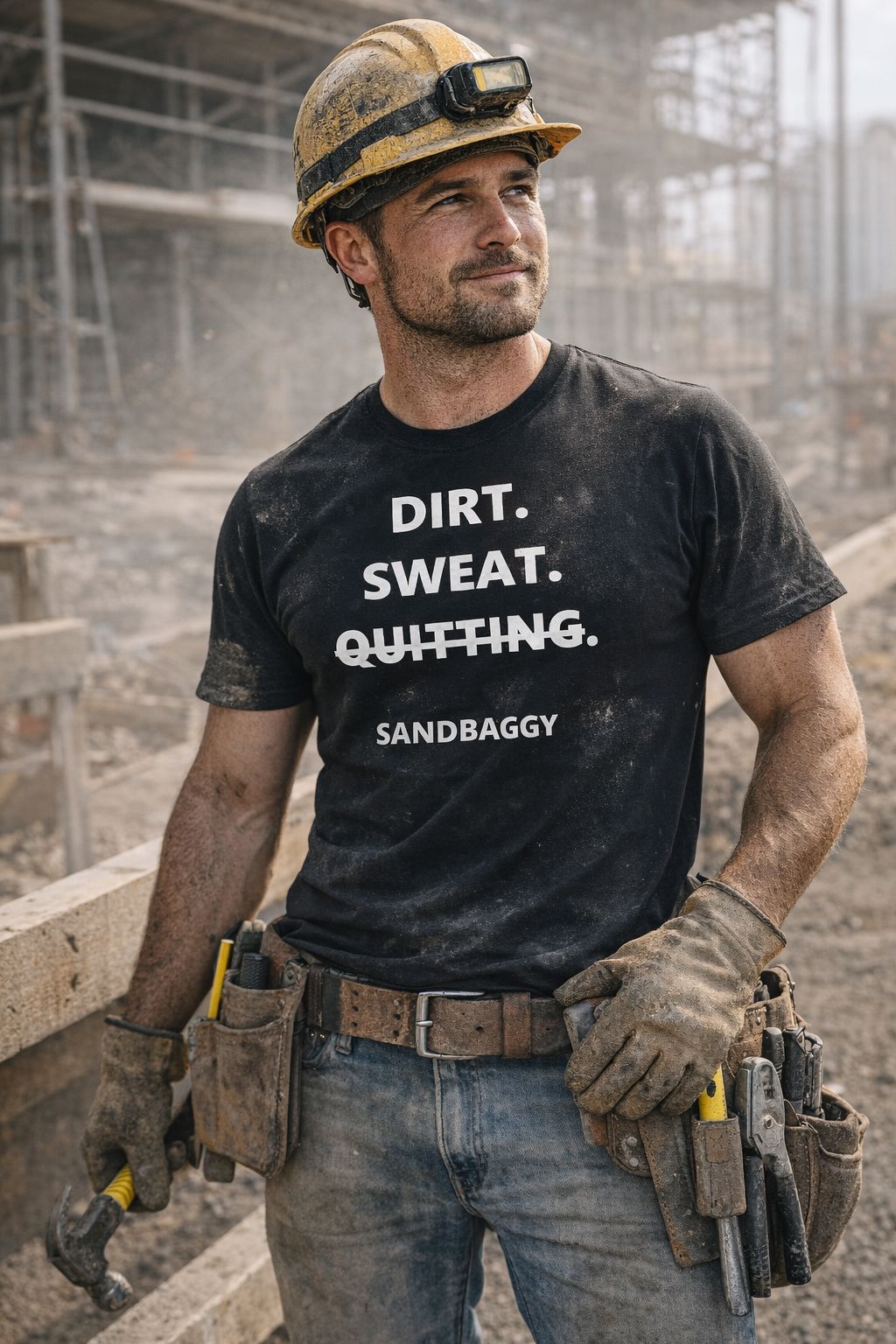 Sandbaggy Crew Neck T-Shirt (Black)