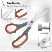 Ergonomic Stainless Steel Scissors