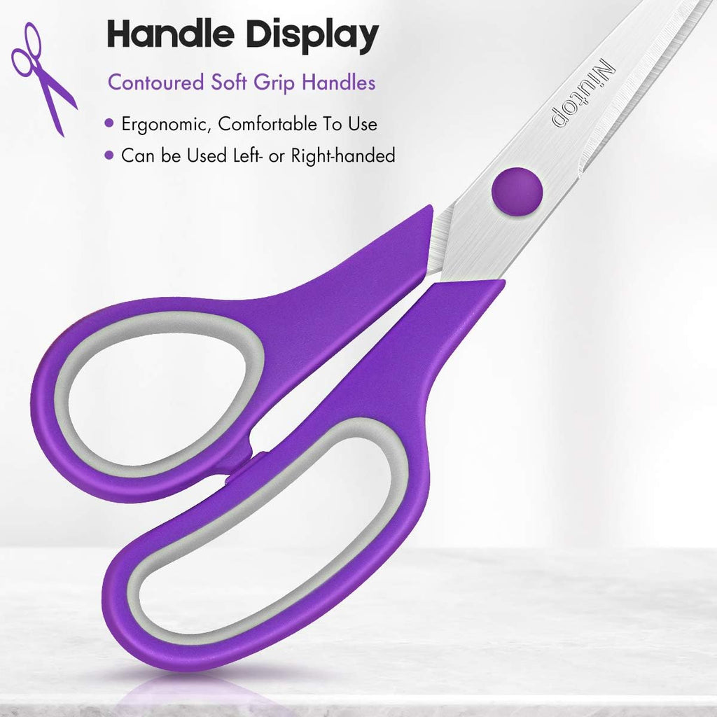 Ambidextrous Stainless Steel Scissors for left or right hand