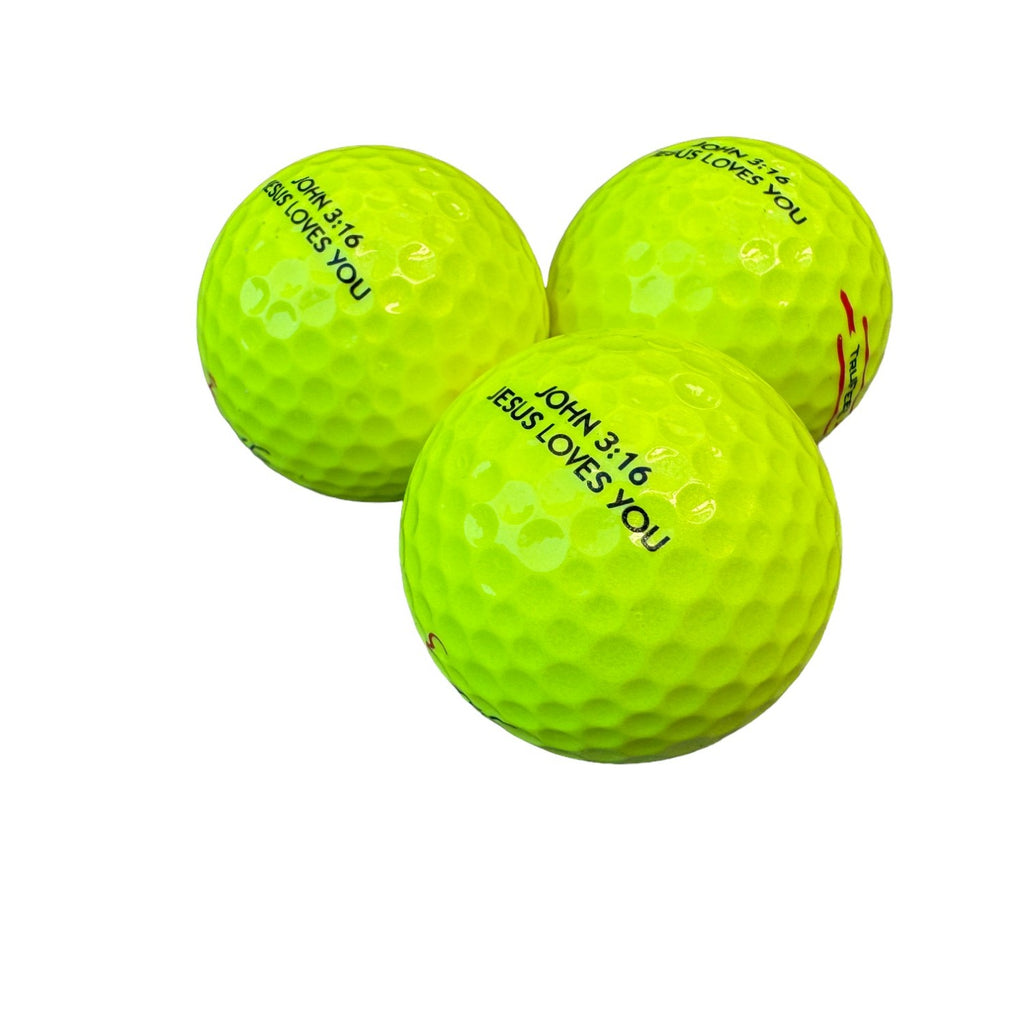 super soft golf balls - yellow