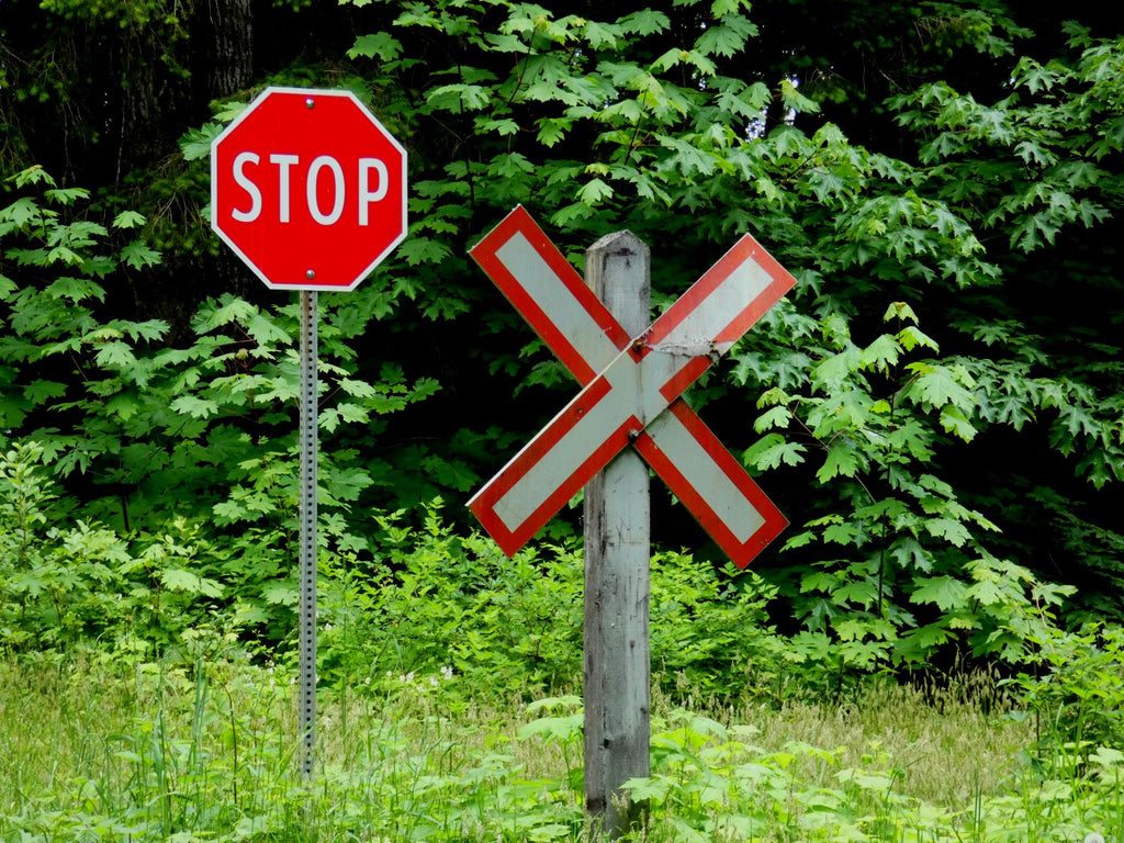 8 ft square sign post - stop sign