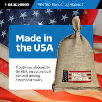 Treated Burlap Sandbags - USA