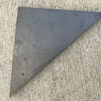 3/16" thick x 4" long x 4" wide gusset plates
