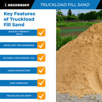Truckload Fill Sand - Bulk Delivery and Best Price