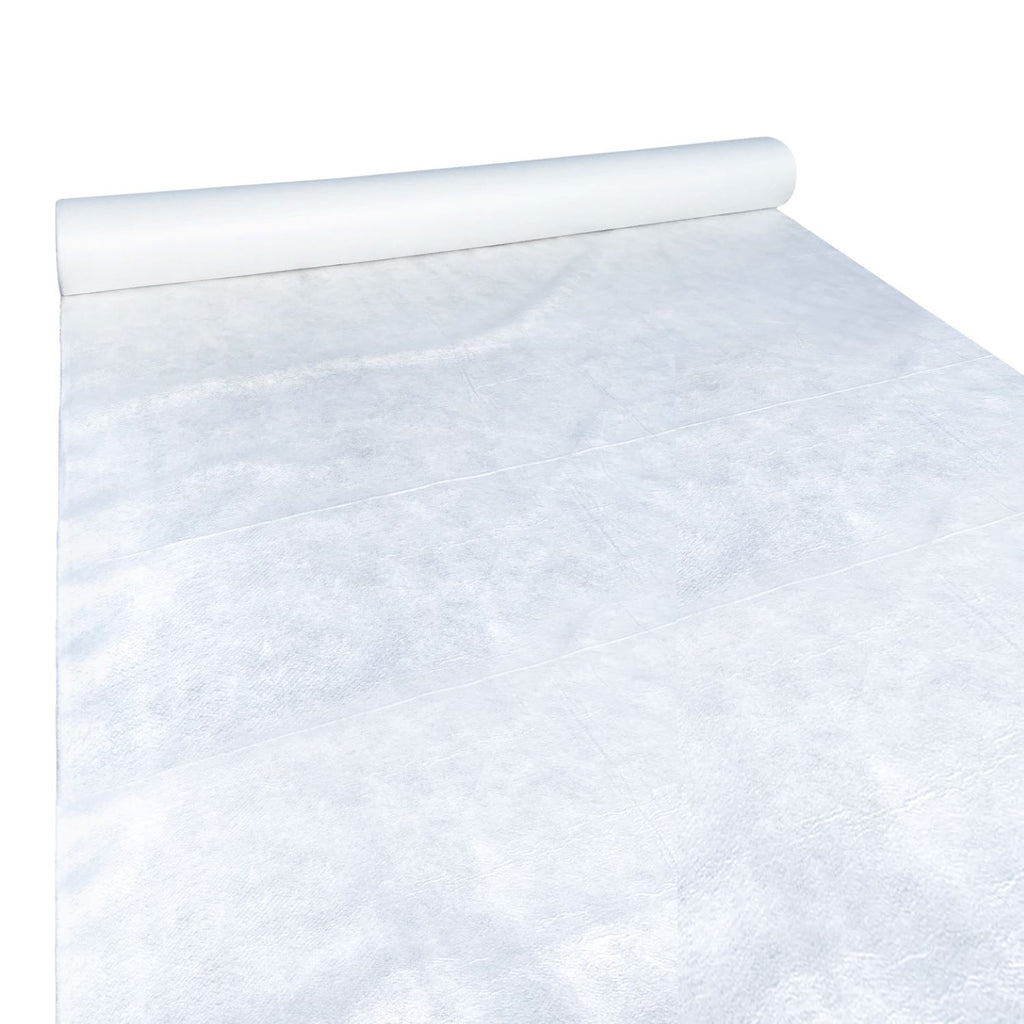 5 ft wide non woven geotextile fabric white