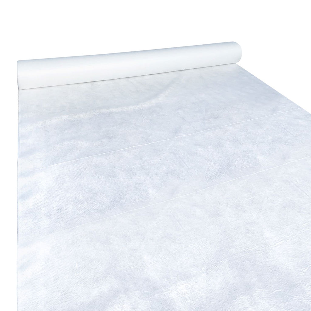 5 ft wide non woven geotextile fabric white