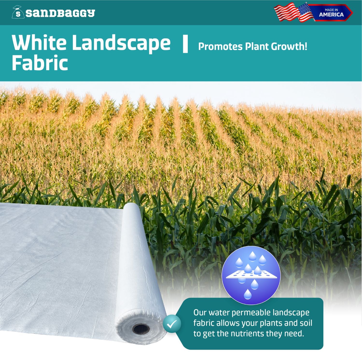 Biodegradable Landscape Fabric - Garden Paper Rolls For Weeds – Sandbaggy