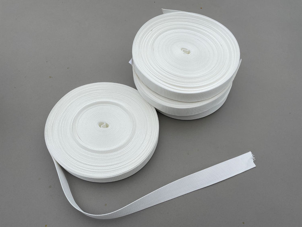 white nylon webbing rolls wholesale