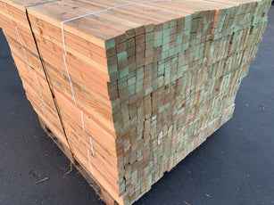 1" x 2" x 48" wood stakes