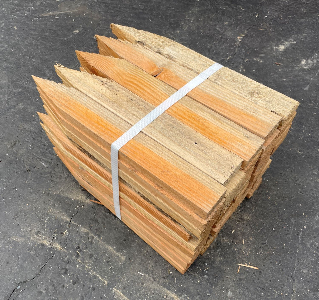 1 ft wood grading stakes
