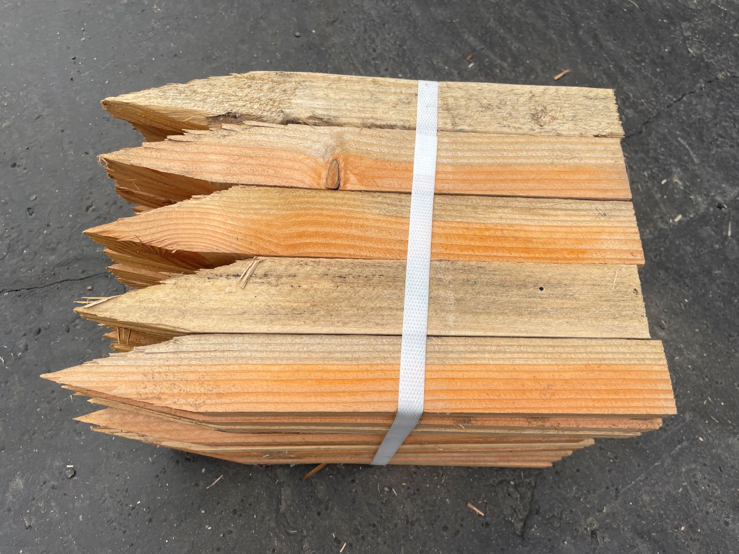 12-Inch Wood Garden Stakes | Heavy-Duty | Made in USA (50-Pack) – Sandbaggy