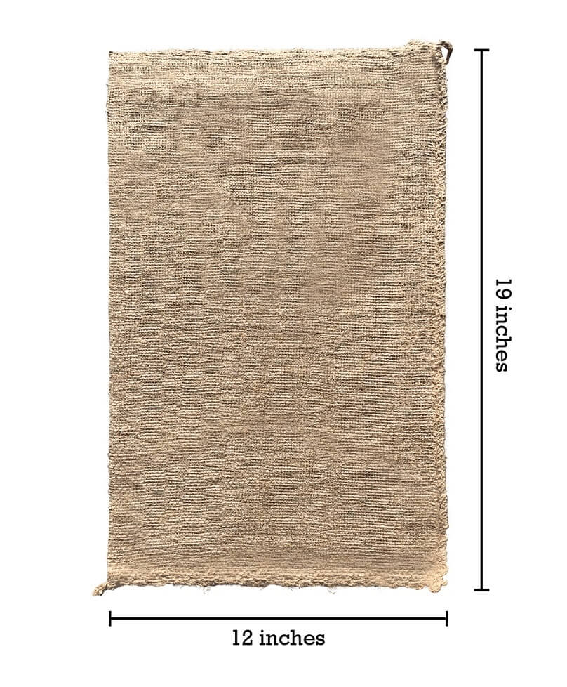 12" x 19" small burlap bags