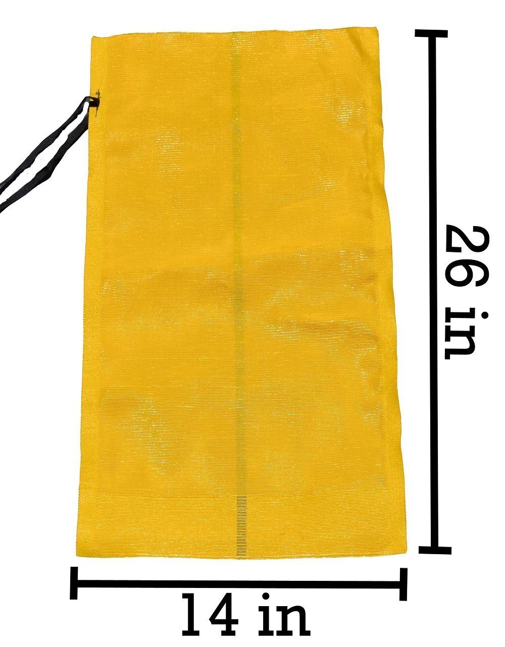 14x26 polyethylene mesh bags with dimensions
