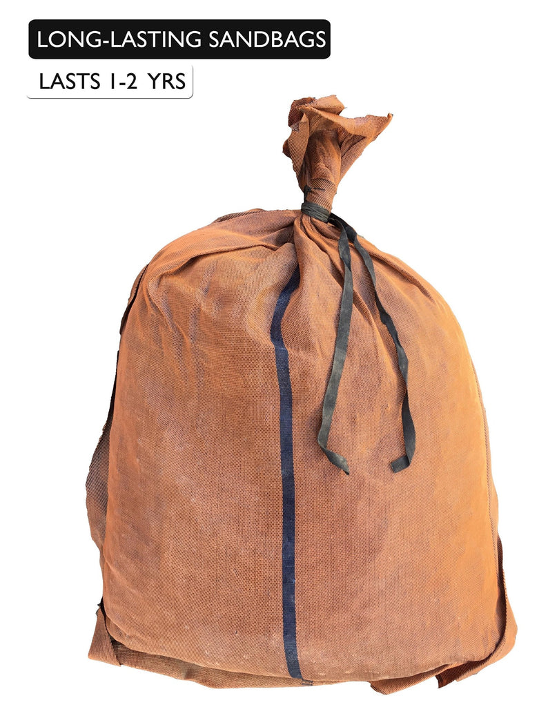 17x27 Monofilament, Long-Lasting Polyethylene Sandbags last 1-2 years
