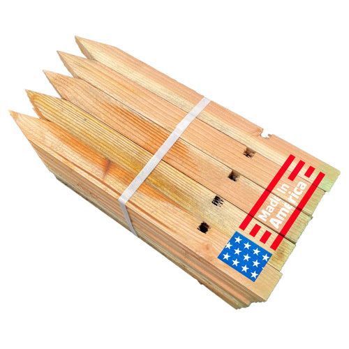 erosion control wood stakes