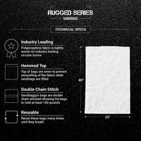 large woven polypropylene sandbags specifications