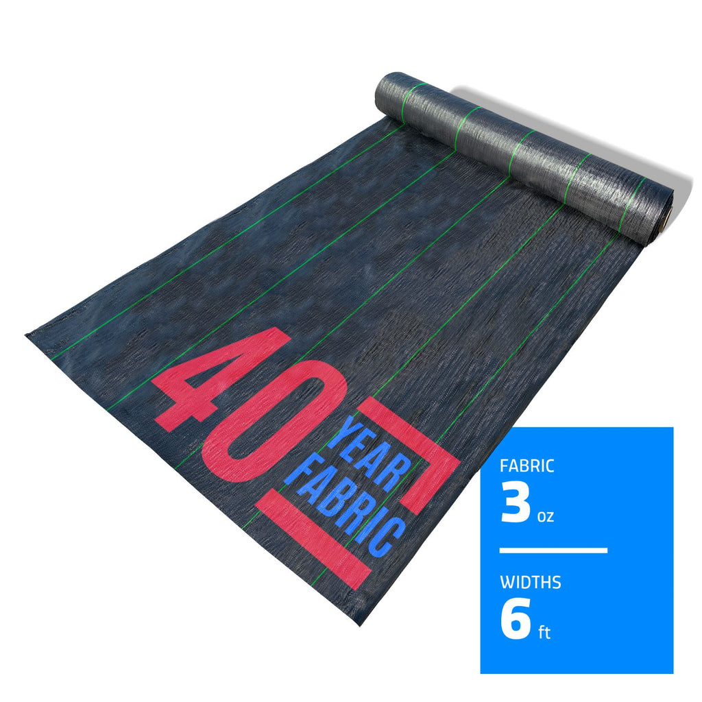 6 ft wide landscape fabric roll