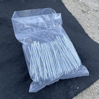 100 Pack of Rust Resistant Steel Landscape Fabric Staples