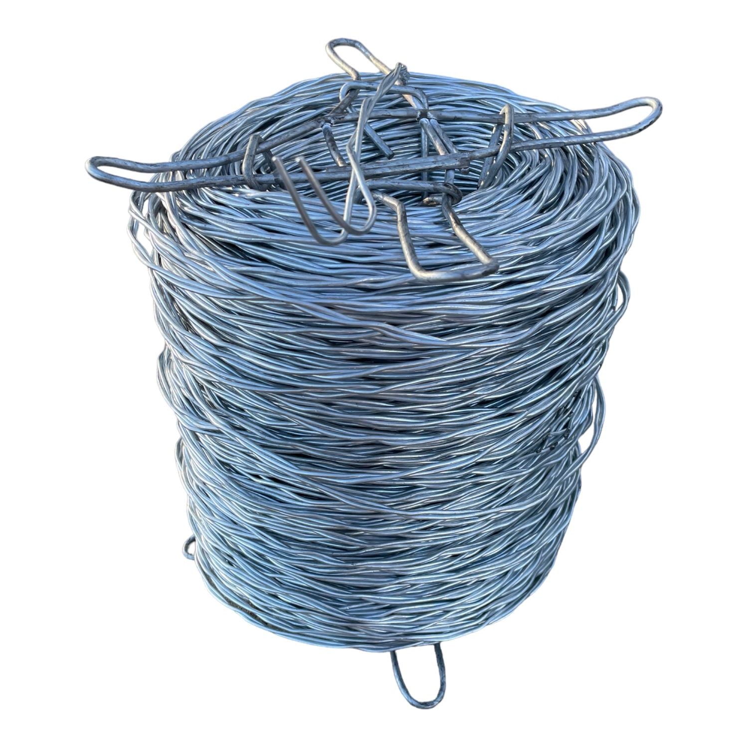 Wire Rool Barbless Wire Roll - Twisted Fence Wire 12.5 ga - Sandbaggy