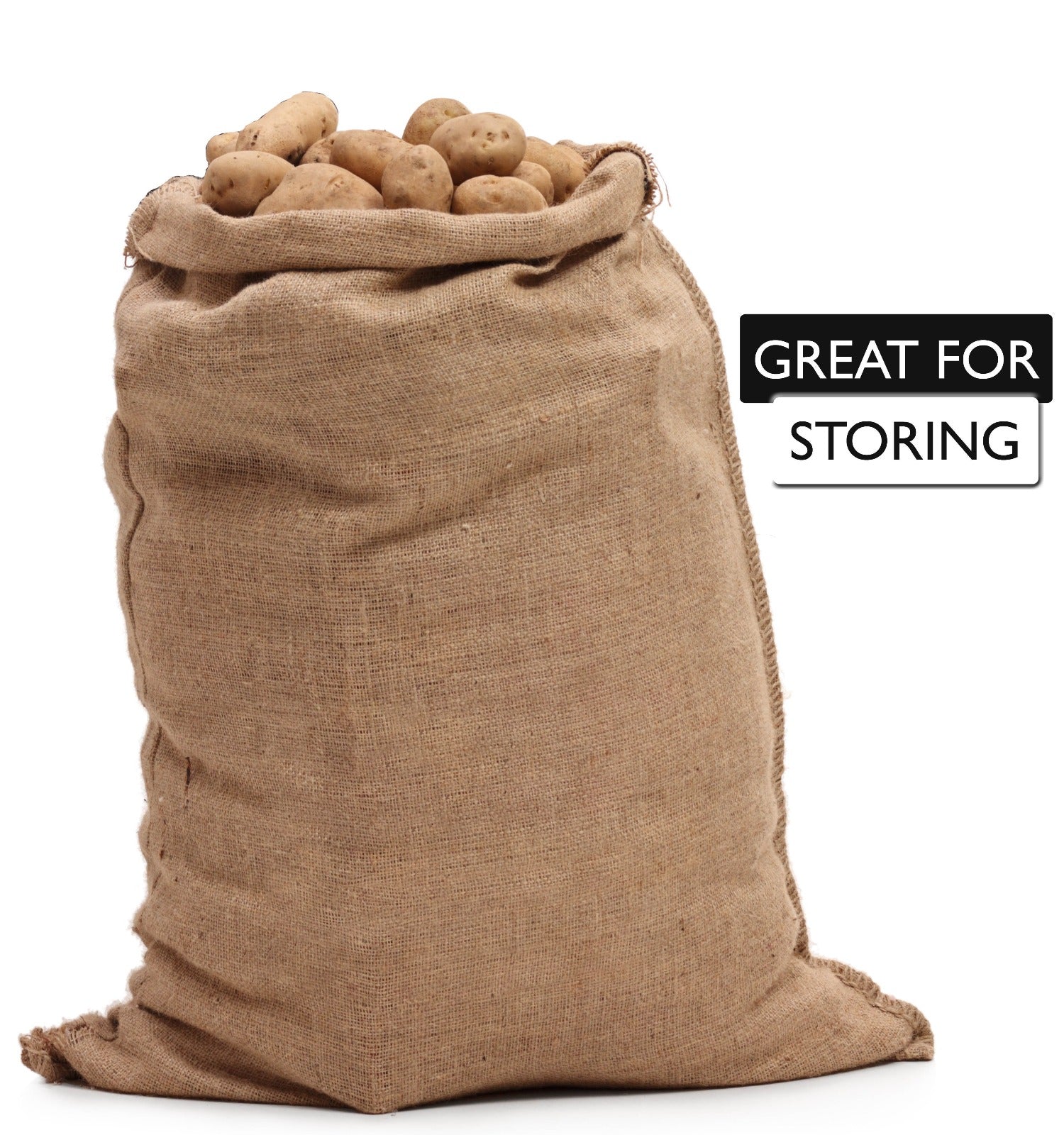 Amazon.com - LIMOMA Burlap Potato Sacks Jute Potato Storage Bags Reusable  Root Vegetable Holder Strong Race Bag for Gardening Planting Food Storage  1PCS (Color : 40x60cm)