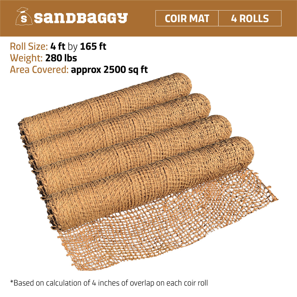 sandbaggy coir mat
