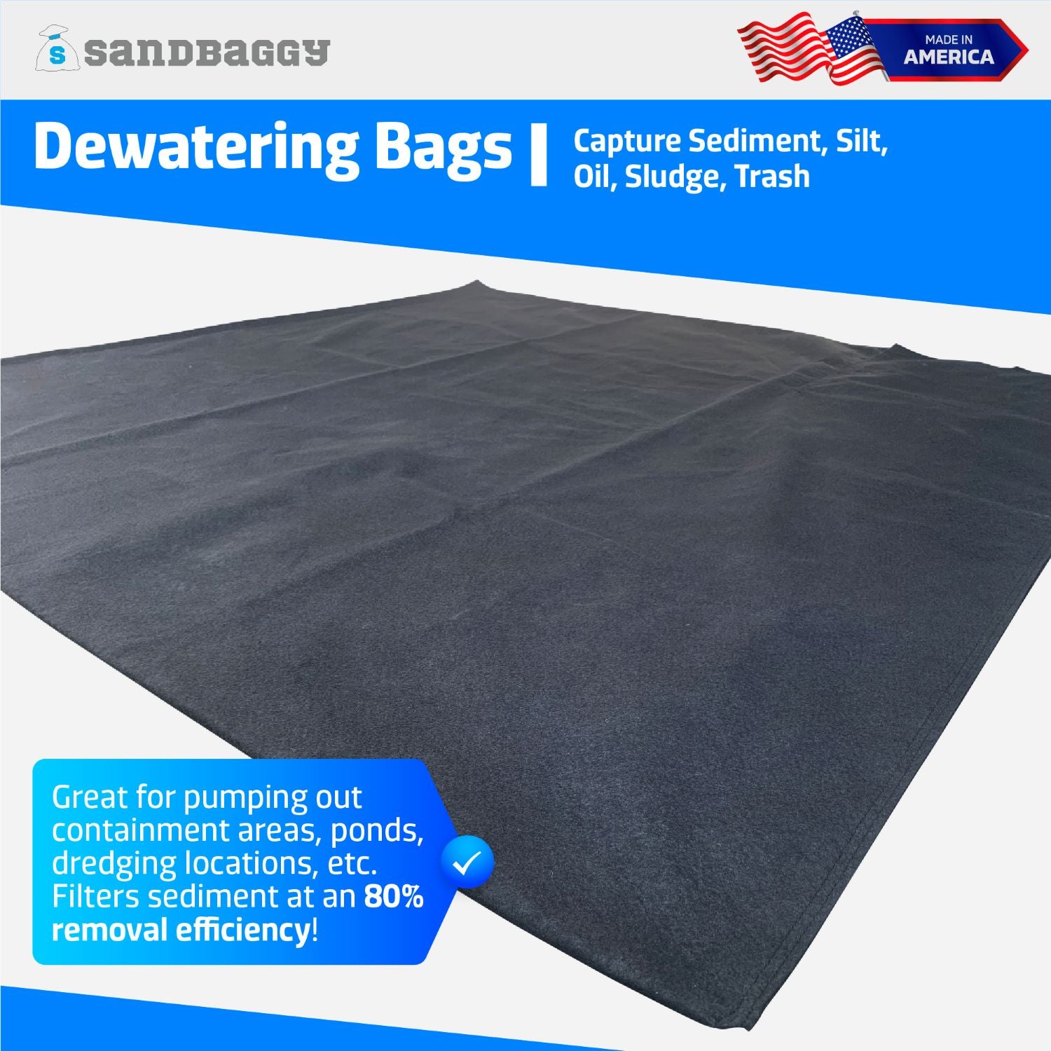 Dewatering Bags for Water Dredging | Bags, Tubes & More