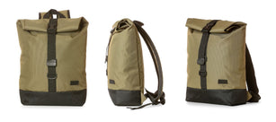 brown nylon webbing used for backpacks