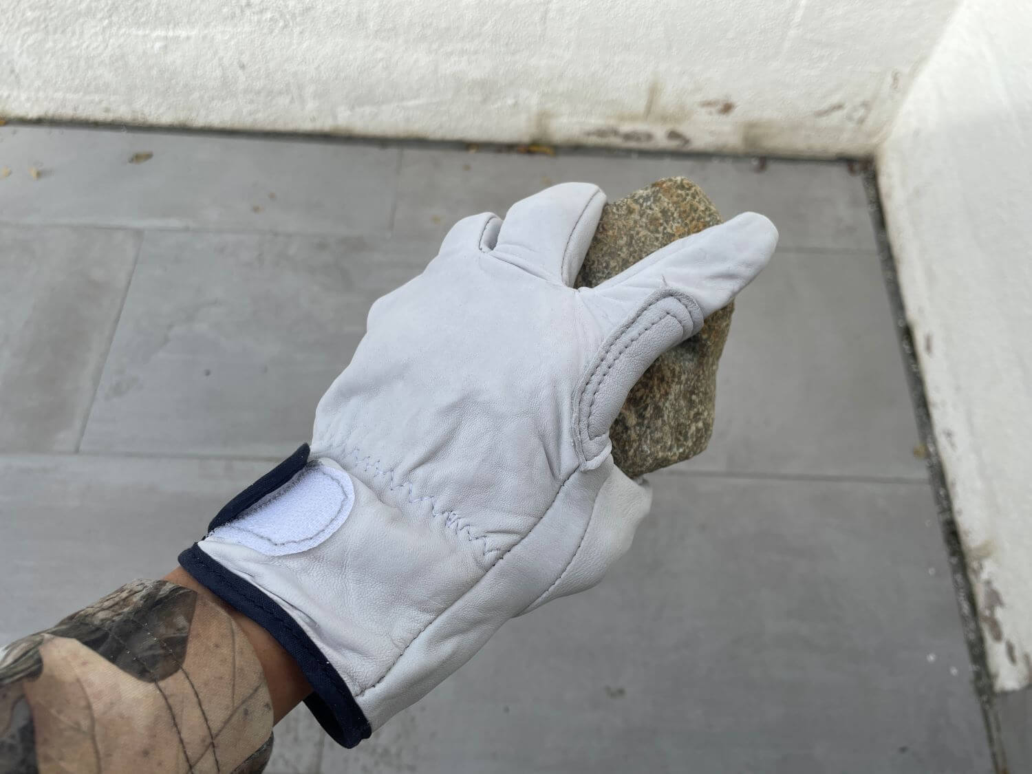 Waterproof cheap concrete gloves