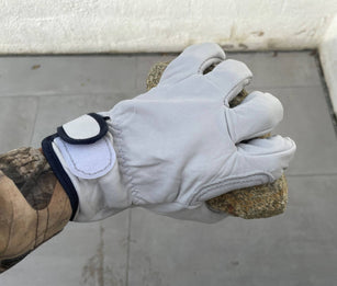 heavy duty full grain leather work gloves