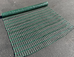 Green Safety Fence | Snow Fence | 4 ft by 100 feet | 150 lbs Tensile Strength