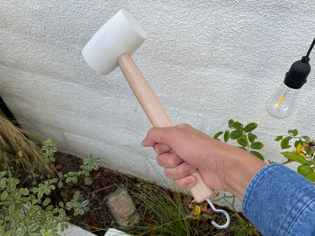 rubber mallet for landscaping