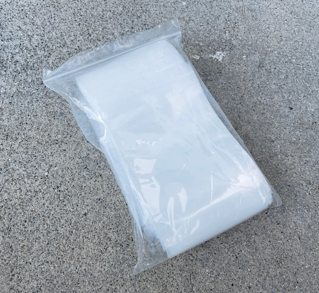 polyethylene zip lock bags 100 pack