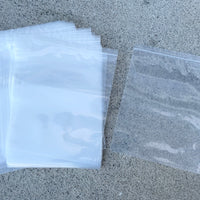 clear plastic poly bags
