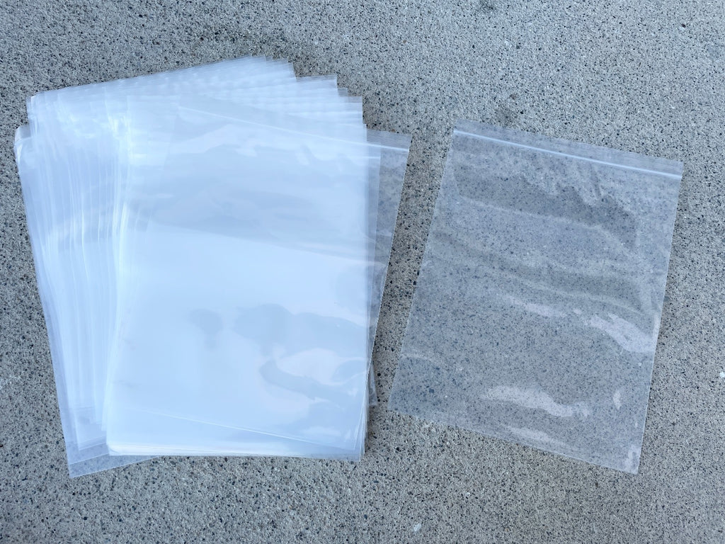 clear plastic poly bags