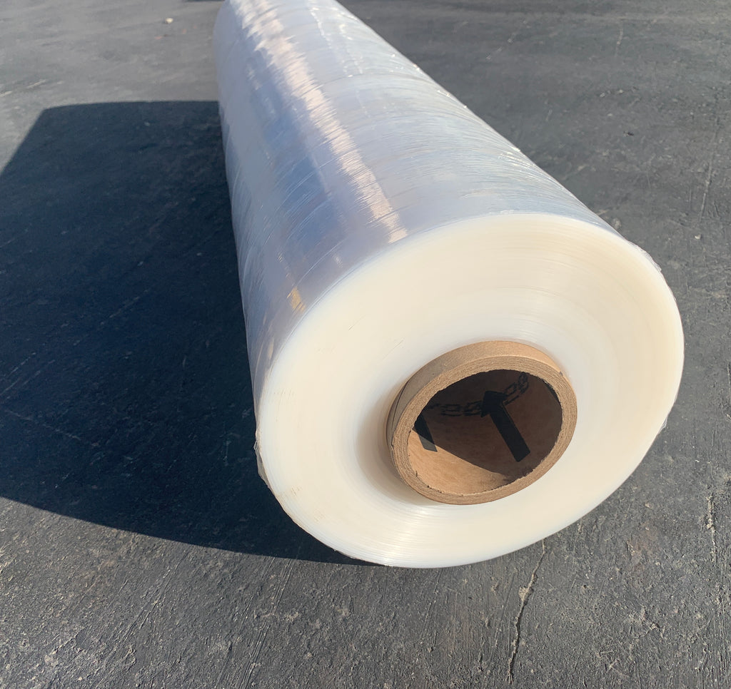 Sandbaggy Extra Wide 60 Inch Stretch Wrap | Made in USA | Size: 80 Gauge - 60" x 5000 ft Roll | Cast Film | Industrial Strength - Stretches up to 250%