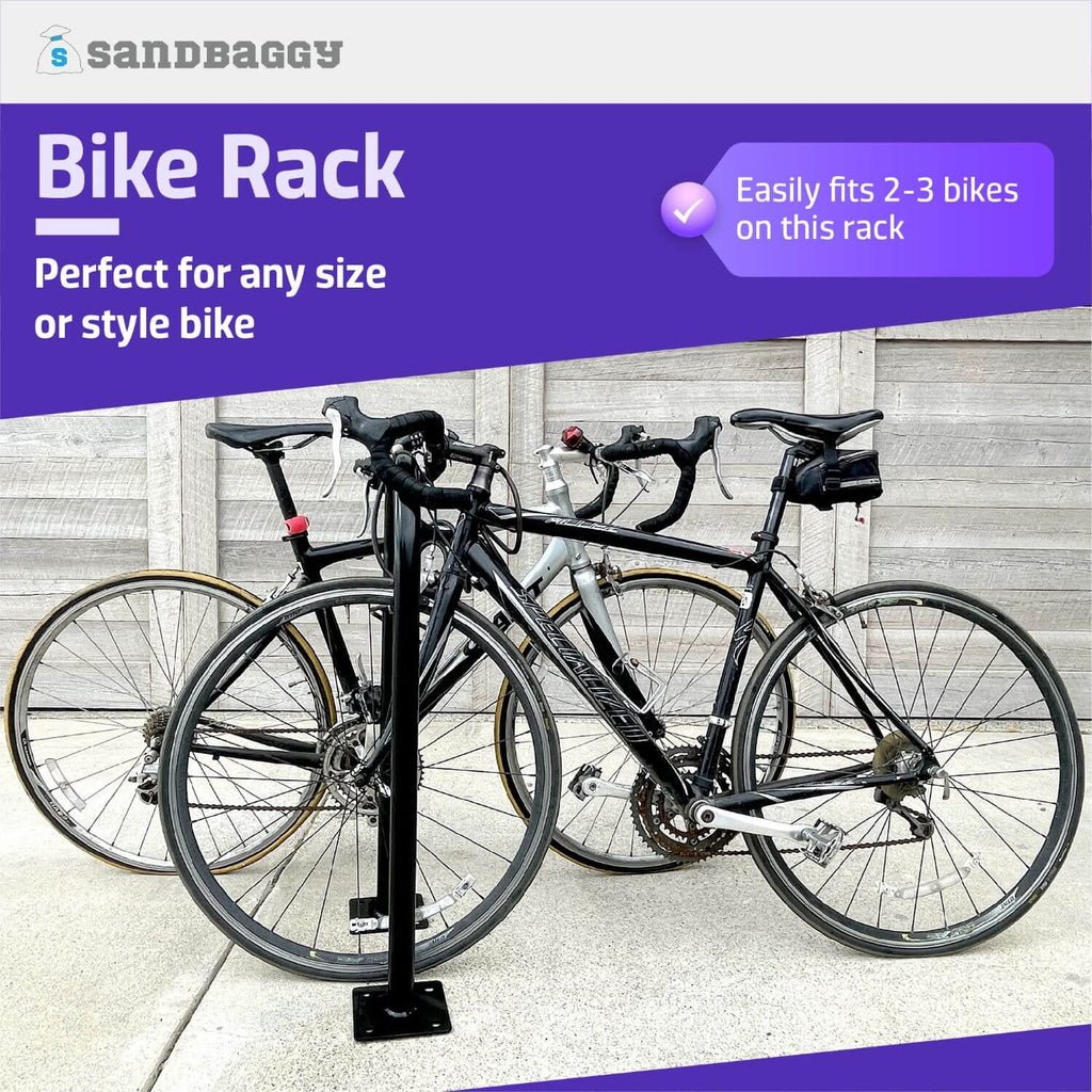 In Ground Bike Rack 2-3 Bike Capacity